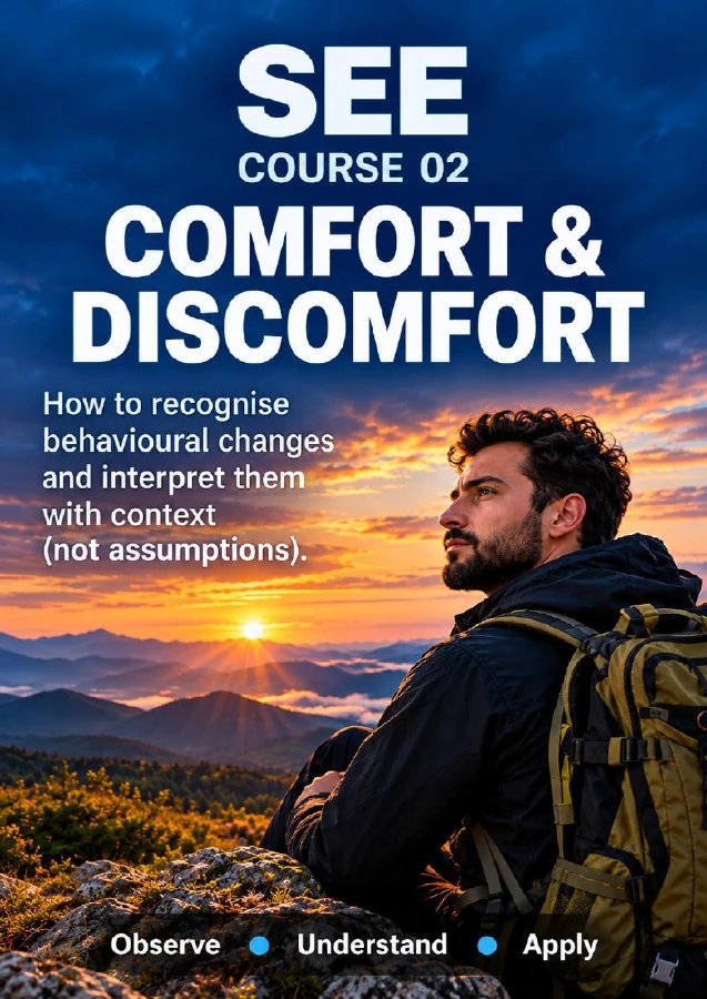 Comfort / Discomfort guide cover